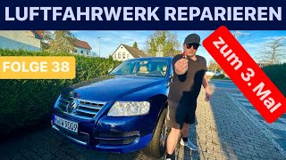 Luftfahrwerk reparieren  Resthaltedruckventil reinigen  VW Touareg V10 TDI Umbau  Folge 38 [upl. by Scrope]