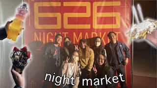 626 Night Market 2022  Alameda County Fairgrounds  Vlog [upl. by Oidacra]