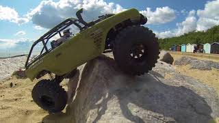 Axial SCX10 II DeadboltRock Crawling UpgradedPart 1 [upl. by Matthew512]