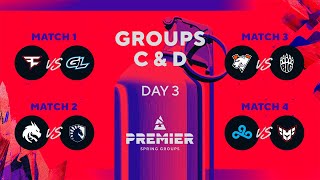 Spring Groups 2024 Day 3 FaZe vs GamerLegion Spirit vs Liquid Virtuspro vs BIG C9 vs Heroic [upl. by Ekle500]