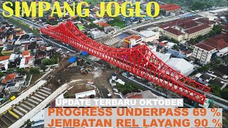 Perkembangan Rel Layang Simpang Joglo dn Penggalian Tanah Underpass Kota Solo Update 3 Oktober 2024 [upl. by Assenahs]