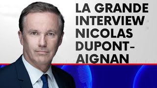 La Grande Interview avec Nicolas Dupont Aignan président de quotDebout la Francequot CNews du 13092024 [upl. by Combes857]