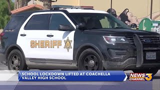 School lockdown lifted at CVHS [upl. by Evadnee]