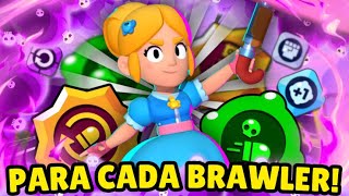 A MELHOR BUILD PARA TODOS OS 77 BRAWLERS do BRAWL STARS TIER LIST DE BUILDS Temporada 24 [upl. by Freddie]