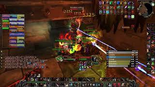 WoW Classic SoD 2h fury warrior pve Blackwing Lair Broodlord Lashlayer 3 trial kill 4 [upl. by Leftwich172]