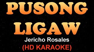 PUSONG LIGAW  Jericho Rosales HD  Premium Karaoke [upl. by Goldina943]