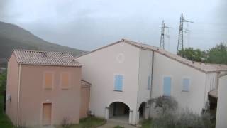 Orage fort à Nyons le mercredi 13 Avril 2016 [upl. by Atiseret]