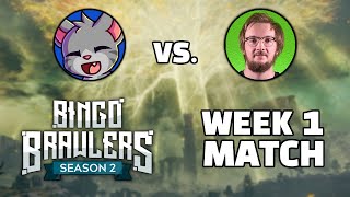 AGGY VS BUSHY  Bingo Brawlers Season 2 Week 1 [upl. by Asille]