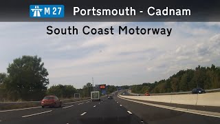 🏴󠁧󠁢󠁥󠁮󠁧󠁿 M27 South Coast Motorway [upl. by Anawait84]