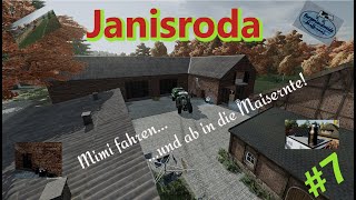 LS22 Janisroda 7 Mimi fahren🐄 und ab in die Maisernte✌️💪 [upl. by Rexford332]