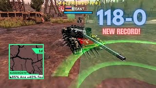 Chieftain T4 FR 👍 with special paint 💪 NEW record 🔥 Solo Battle  Massive Warfare Aftermath [upl. by Kariv]