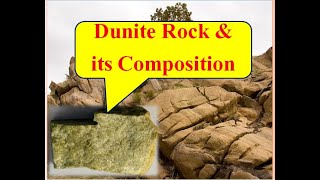 Dunite Rock Composition of Dunite Rock [upl. by Ymac]