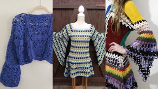 TOP 50 ATTRACTIVE AND PROFITABLE CROCHET SLEEVE DESIGN FREE PATTERN DIY PROJECTS [upl. by Issiah]