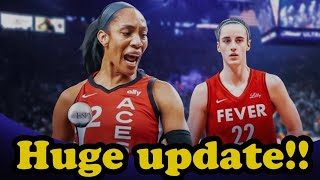 A’ja Wilson’s honest 6word reaction after beating Caitlin Clark for ESPY [upl. by Ng]