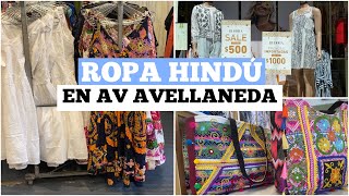 ROPA HINDÚ en AVELLANEDA FLORESVestidos Chaquetas Blusas Buenos Aires Dónde comprarModa 2022 [upl. by Lona]