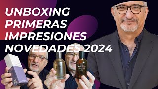 UNBOXING PRIMERAS IMPRESIONES Y PRUEBAS NOVEDADES 2024 perfumes [upl. by Laersi]