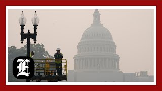 Wildfire smoke Tracking air quality causes and effects as Canadian wildfires continue [upl. by Skippy]