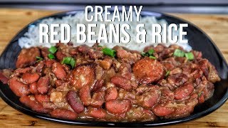 The Creamy Red Beans and Rice Recipe Youve Been Missing [upl. by Mahla]