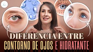 🔴 Que USAR alrededor de los OJOS  CONTORNO o HIDRATANTE drapilarochoa  Dermatologa [upl. by Lyrrehs]