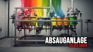 DIYProjekt Günstige Airbrush Absauganlage selber bauen [upl. by Adnorat587]