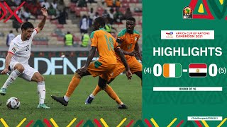 Côte dIvoire 🆚 Egypt Highlights  TotalEnergiesAFCON2021 Round Of 16 [upl. by Ase676]