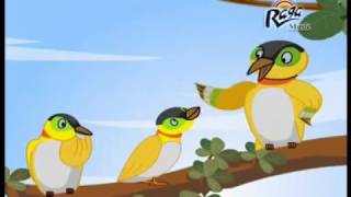 বুধিমান কাকের গল্প budhiman kaker golpo Bengali ANIMATION Stories For Kids  Bangla CartoON [upl. by Enedan]