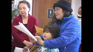 Starring Ceremony at the Unalaska Senior Center 2006 [upl. by Phaidra17]