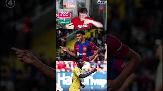 Lamine Yamal MVP futbol lamineyamal ubietoo fcbarcelona shortvideos twitches [upl. by Noired]