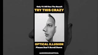 TRY THIS CRAZY OPTICAL ILLUSION NOW SHOCKING RESULTS shortsindia millionairemindset viralvideo [upl. by Limaa]