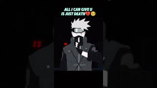 Death is the best Gift for Obito 💔🥺naruto obito kakashi [upl. by Introc]