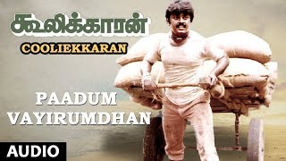 Paadum Vayirumdhan Full Song  Cooliekkaran  Vijayakanth Roopini T Rajendar [upl. by Wachtel]