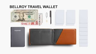 Bellroy Travel Wallet Review [upl. by Marge]