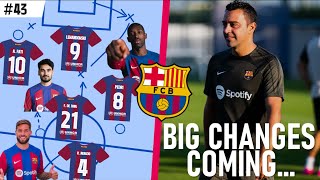 BIG formation changes are coming to Barça  Tactical Analysis [upl. by Cran571]