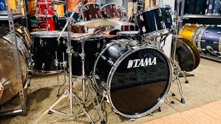 78 Tama Imperialstar Vintage Drum Set 13 16 18 24 Bass Drum [upl. by Enyawd]