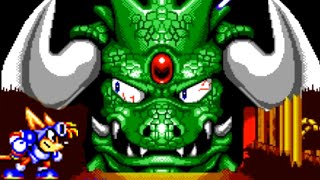 Rocket Knight Adventures 2 Sparkster All Bosses No Damage [upl. by Ahsenod762]