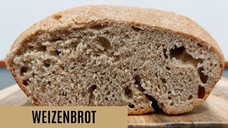 Brot backen mit Trockenhefe im Römertopf  Brot selber backen Rezepte  Friss dich dumm Brot [upl. by Eussoj888]