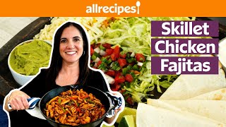 How to Make Chicken Fajitas  Get Cookin  Allrecipes [upl. by Iralam]