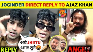 CARRYMINATI VS AJAZ KHAN CONTROVERSY  THARA BHAI JOGINDER ANGRY REPLY TO AJAZ KHAN  TRENDING [upl. by Euqilegna]