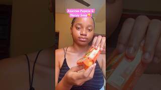 Best Brightening Face amp Body Soap  Asantee Papaya amp Honey Soap Review✨ glowingskin skincare [upl. by Ailgna]