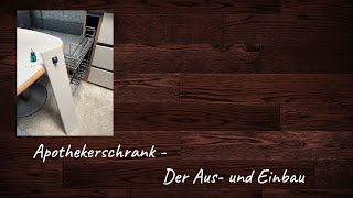 Ausbau des Apothekerschrank  Schienenreinigung [upl. by Charmain96]