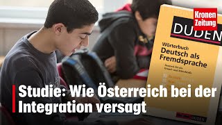 Studie Wie Österreich bei der Integration versagt  kronetv NEWS [upl. by Pavior]