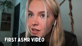 trying ASMR for the first time [upl. by Elly777]