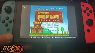 Super Mario Bros The Lost Levels  Nintendo Switch handheld gameplay [upl. by Aleekat]