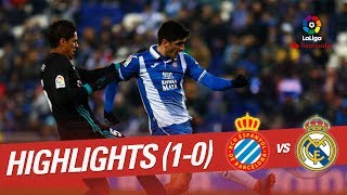 Resumen de RCD Espanyol vs Real Madrid 10 [upl. by Ailhat977]