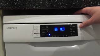 Kenwood Dishwasher OVERVIEW [upl. by Aplihs399]