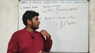 Integral Equations  Solutions of Fredholm Integral Equations With Resolvent Kernels By Parveen [upl. by Paget]