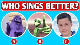 Who is Better Singer 238  Nidal Wonder Salish Matter Grimace Shake Costita Bryton Myler [upl. by Retluoc]