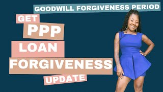 Get PPP forgiveness w Goodwill Exception Period Feb 2024 update ppp ppploan sba eidl sbaeidl [upl. by Brade19]