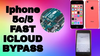 Iphone 5C5 FAST ICLOUD BYPASS  AppleTech752  Sliver 55 [upl. by Civ]