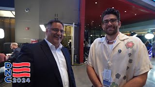 HasanAbi Chats with Cenk at the DNC [upl. by Stroup]